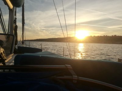 Sailing to naples