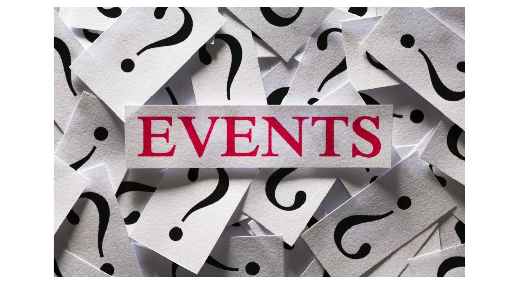 Cooking events