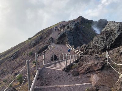 VESUVIO HIKING & SAILING TO SORRENTO COAST